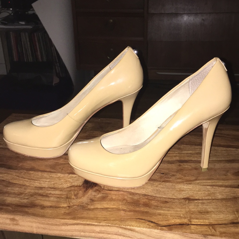 MICHAEL Michael Kors Nude Pumps, 3.5in heel